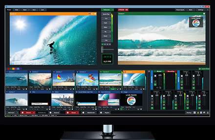 Station de post-production et monitoring