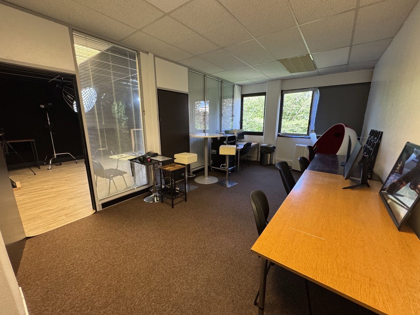 La régie du studio Skunati
