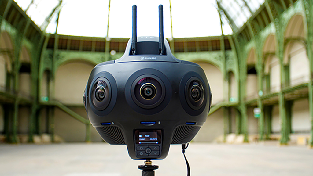 Caméra Insta360 Titan au Grand Palais
